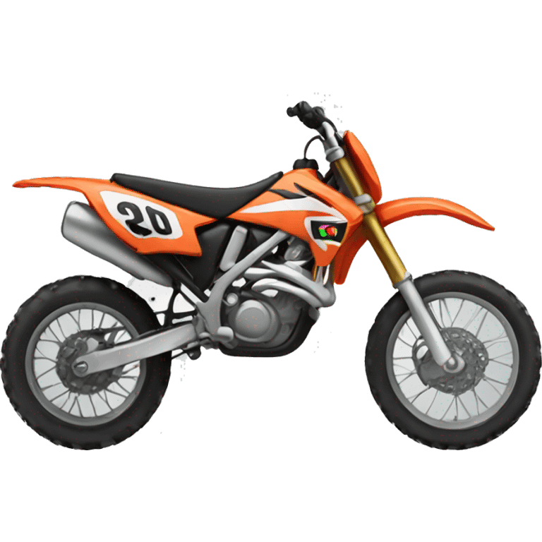 Moto cross  emoji