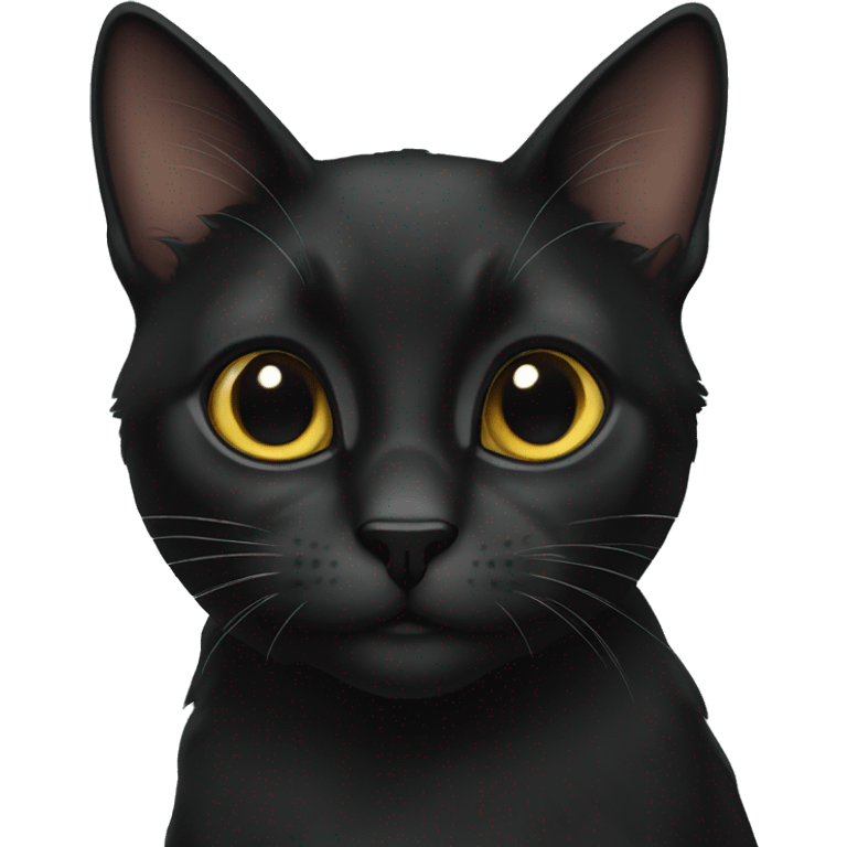  black Carey  cat emoji