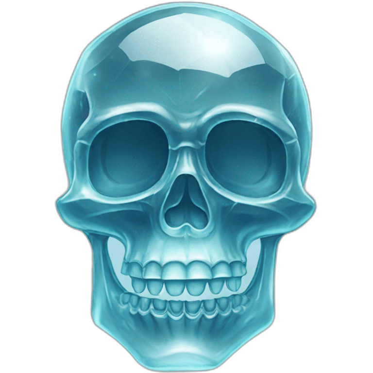 Crystal skull emoji