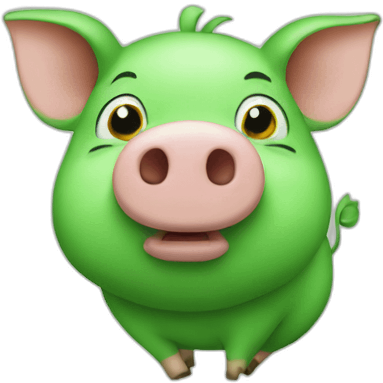 green pig emoji