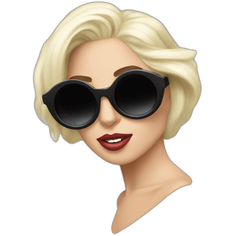 Lady gaga paparazzi emoji