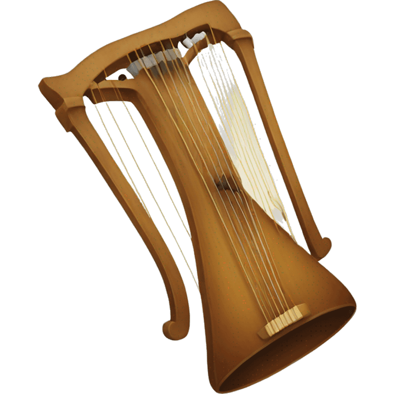 A lyre emoji