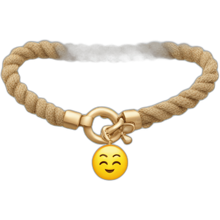 rope bracelet emoji