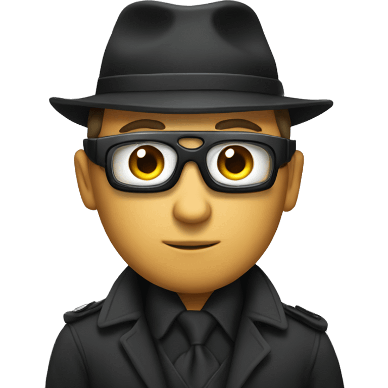 Spy in the internet emoji