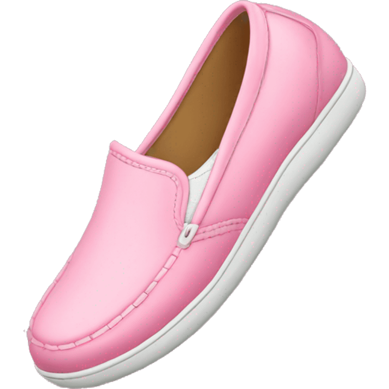 pink slip on shoes emoji