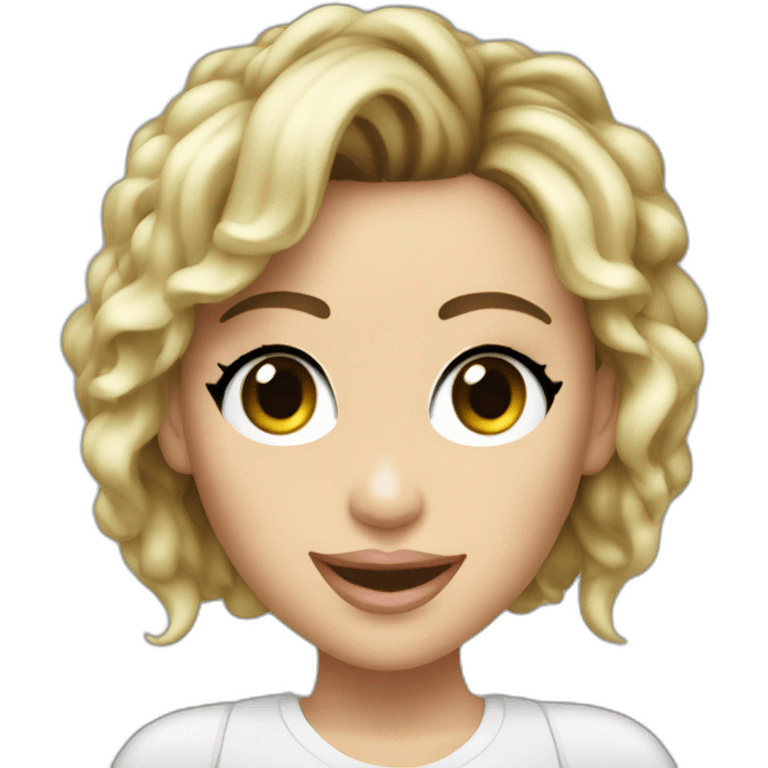 Chanteuse Miley cyrus emoji