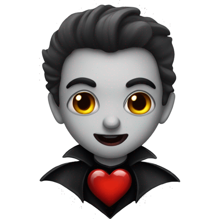 Gothic vampire heart  emoji