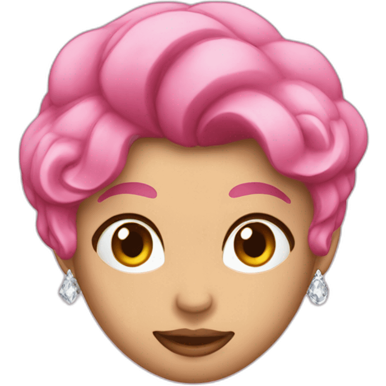 diamante rosado emoji