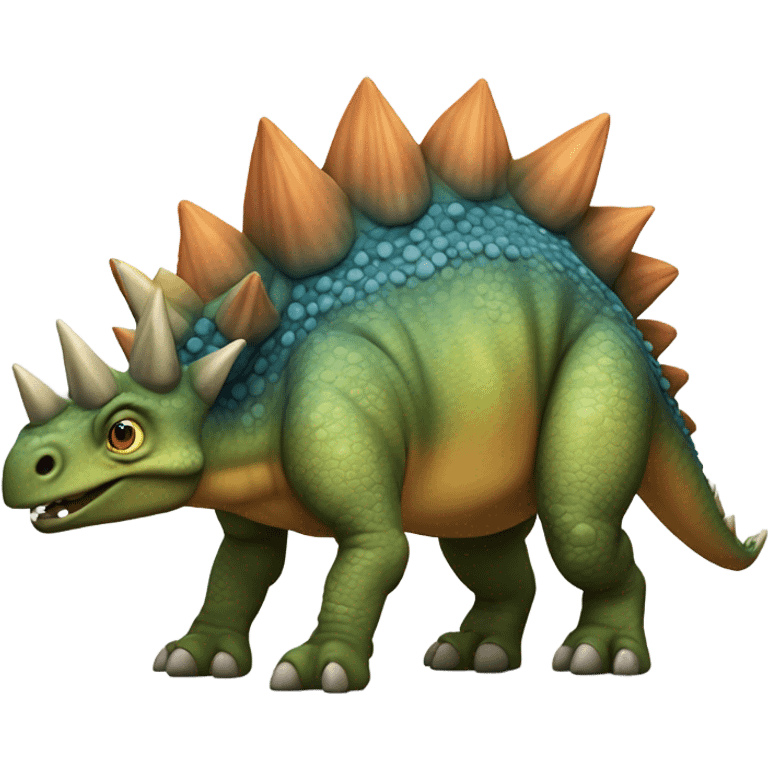 realistic Stegosaurus  emoji