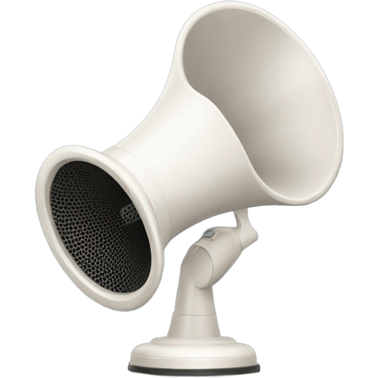 loudspeaker to speak into emoji