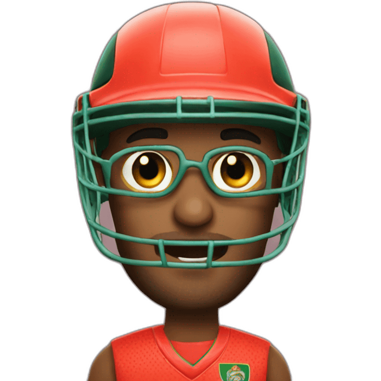 Cricket fan emoji