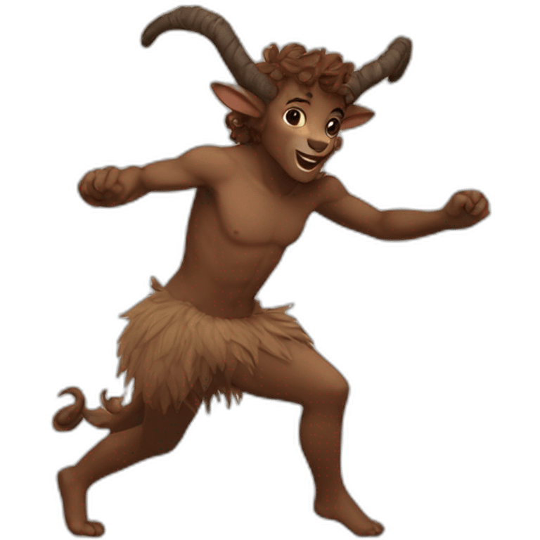 fauns dancing emoji