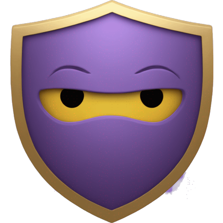 discord shield with purple background emoji