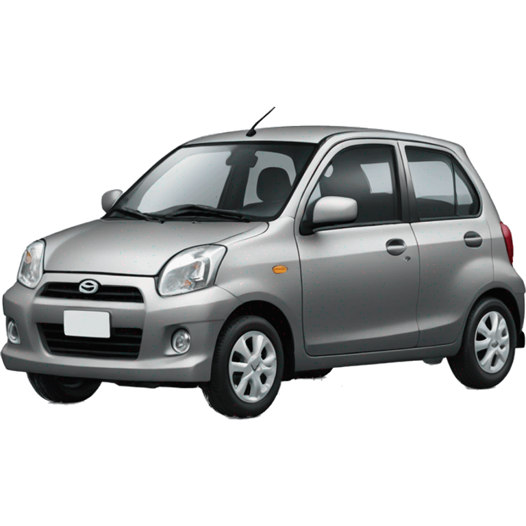 grey daihatsu mira es 2013 emoji