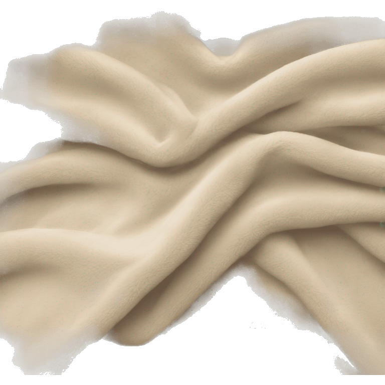 Soft blanket beige emoji