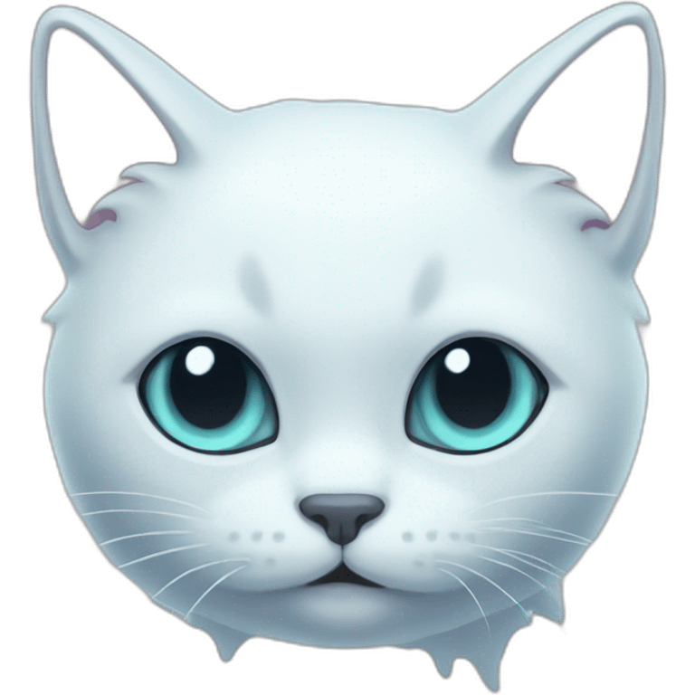 ghost cat emoji