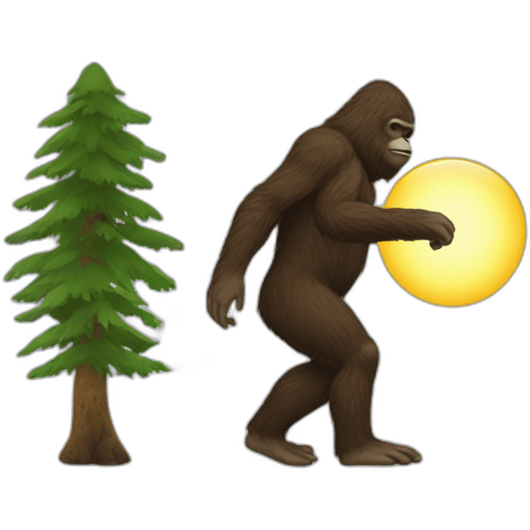 sasquatch giving on ufo emoji