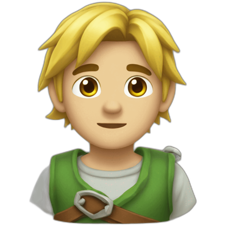 Link and bulbazur emoji