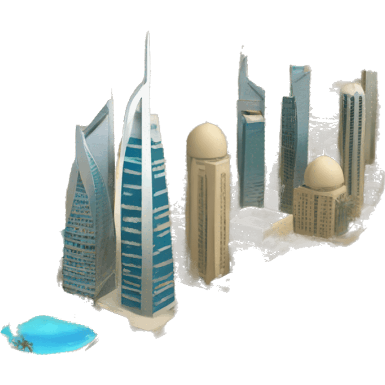 Kuwait city view emoji