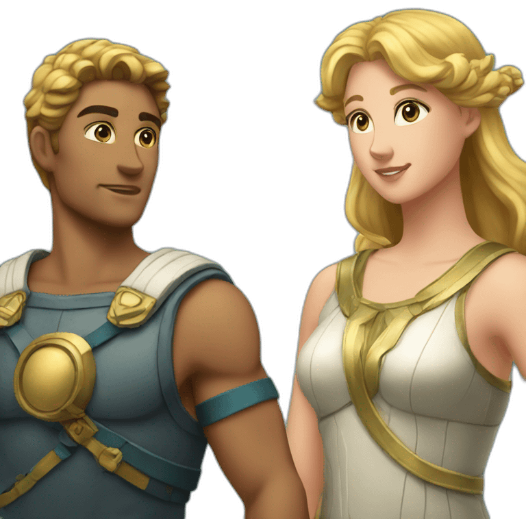 Apollo and Artemis emoji