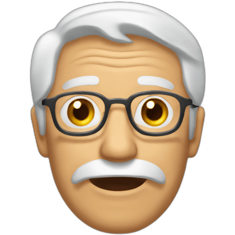 Abuelo durmiendo emoji