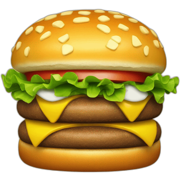 super mario hamburger emoji