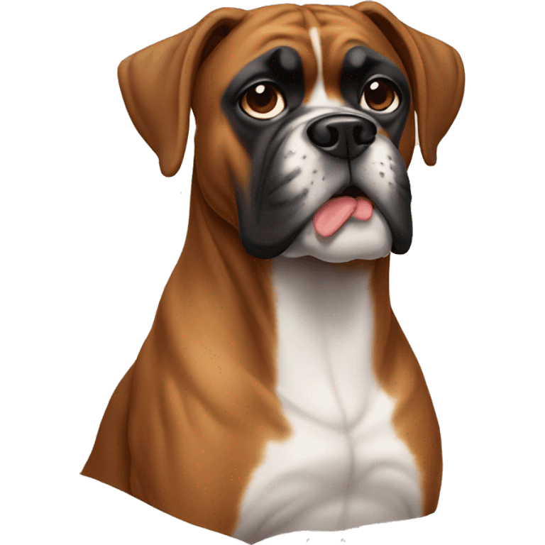 Boxer dog emoji