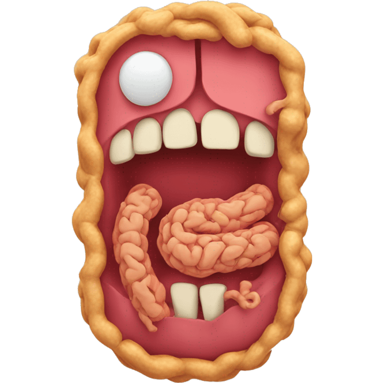 The digestive system emoji