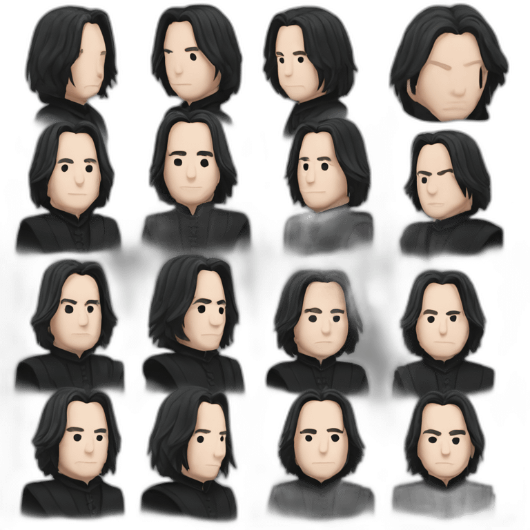 elegant severus snape alan rickman emoji