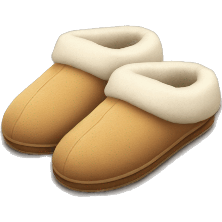 Cozy slippers emoji