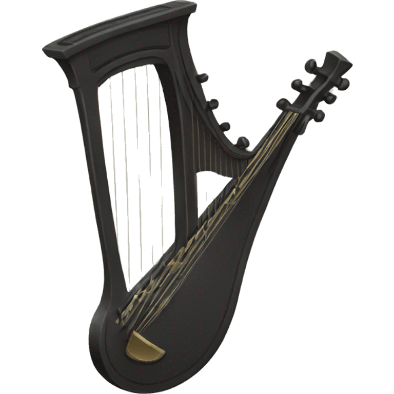 lyre for playing music emoji