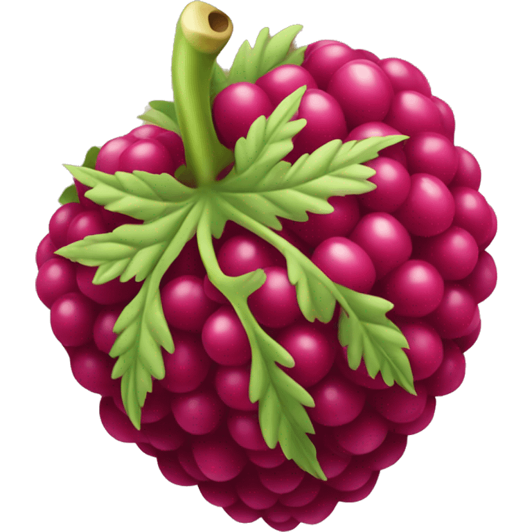 raspberry  emoji