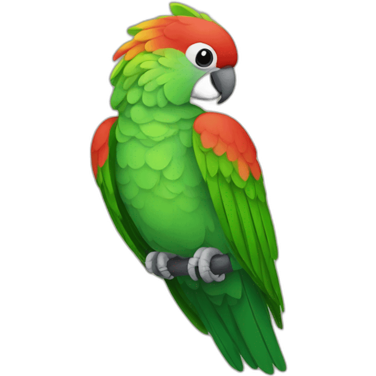 argentinian cotorra parrot emoji