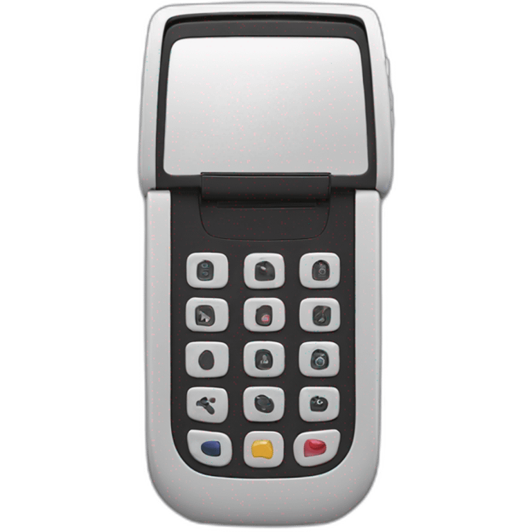 flip phone clamshell design emoji