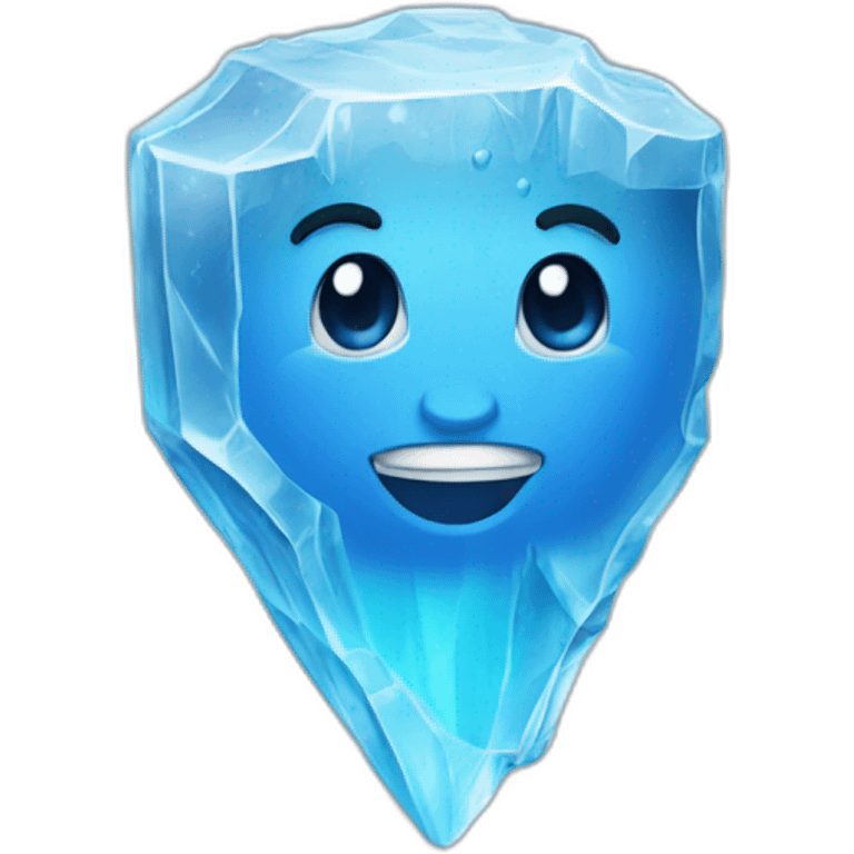 blue ice emoji