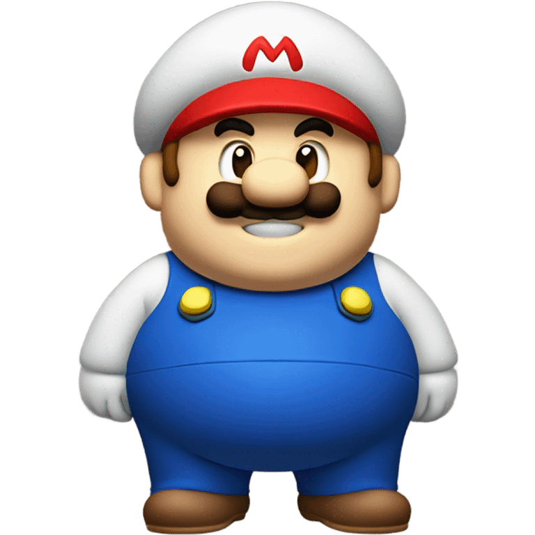 Fat mario Body emoji