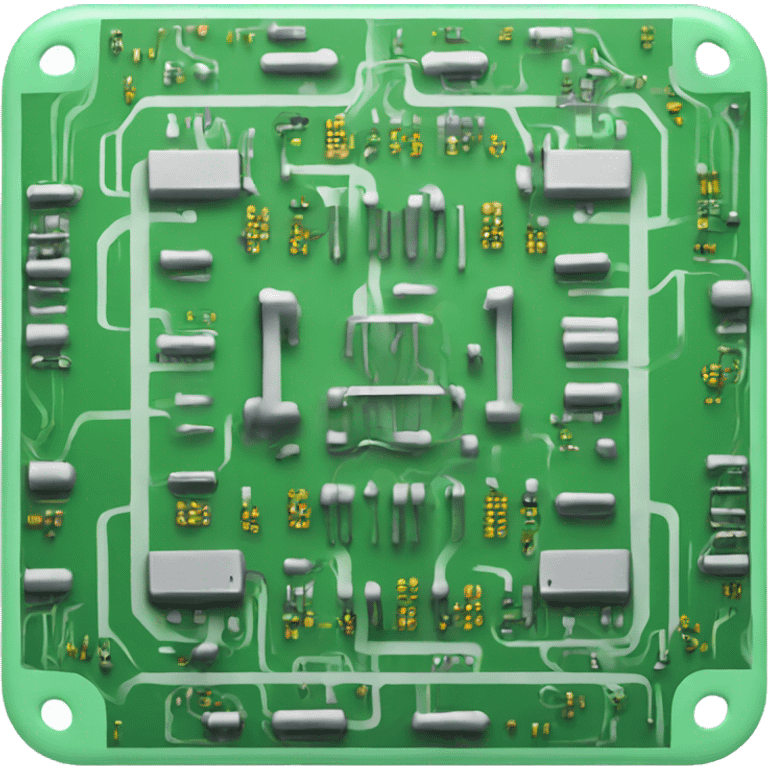 circuit board isometry emoji