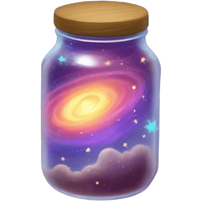 Space in a jar emoji