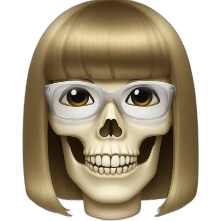 Anna wintour skull emoji