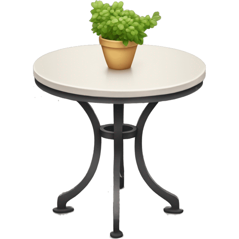 bistro table emoji