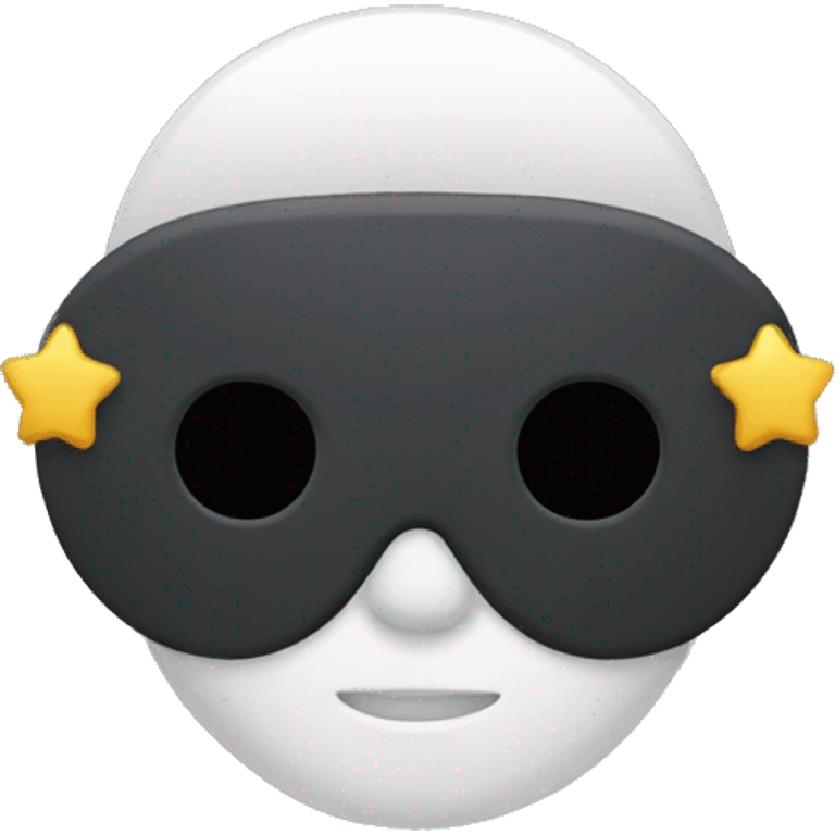 sleep mask emoji