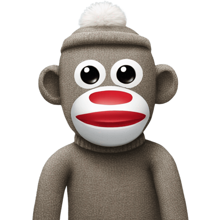 Sock monkey emoji