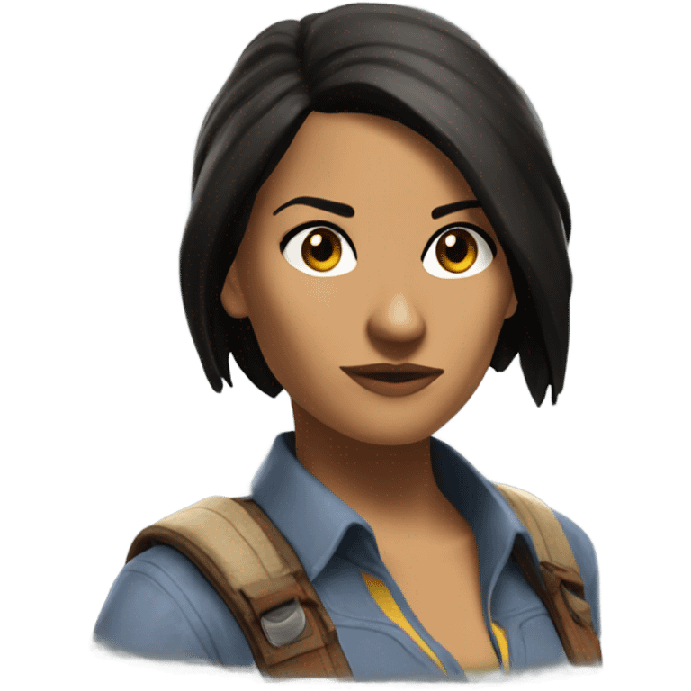 Chloe Frazer Uncharted emoji