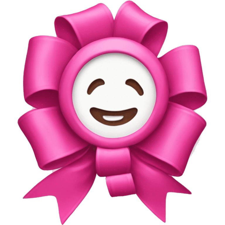 Pinke schleife emoji