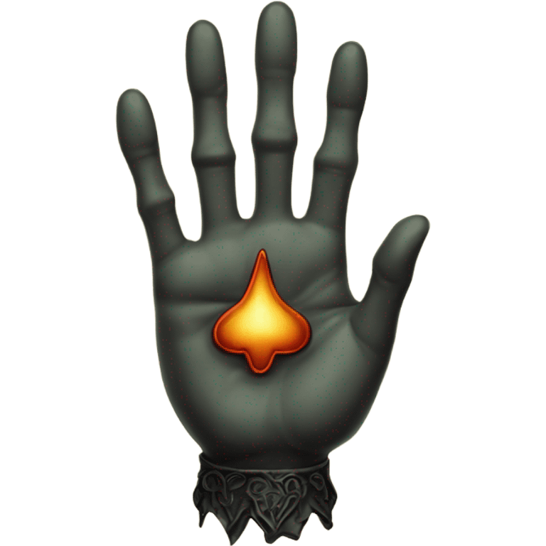 "like hand" , vintage gothic magical style emoji