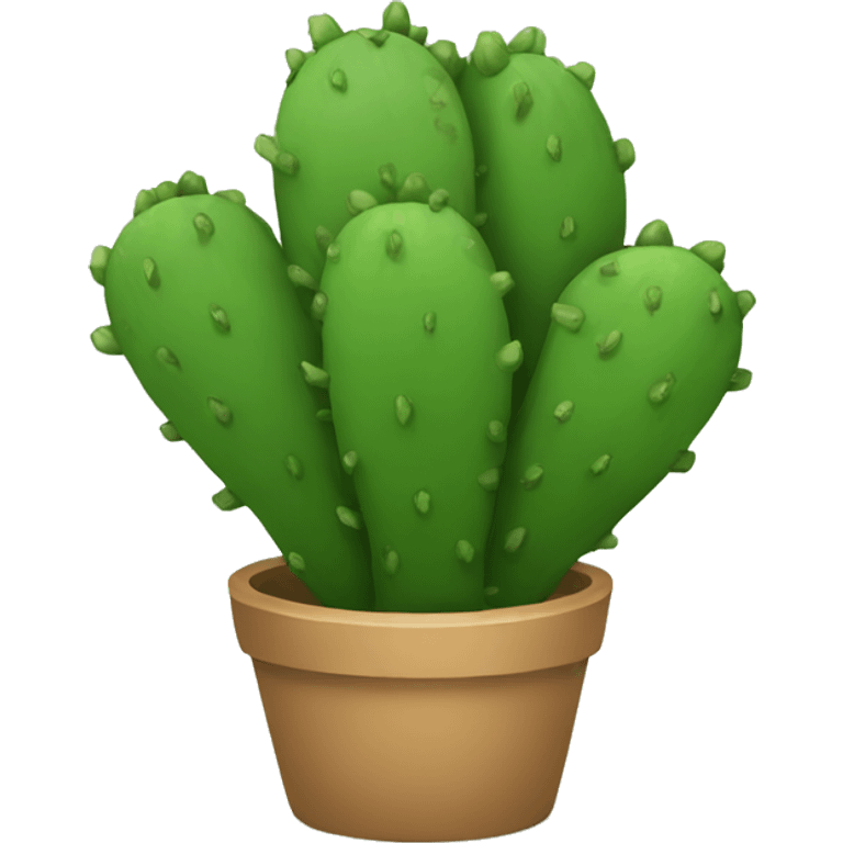 round Nopal emoji