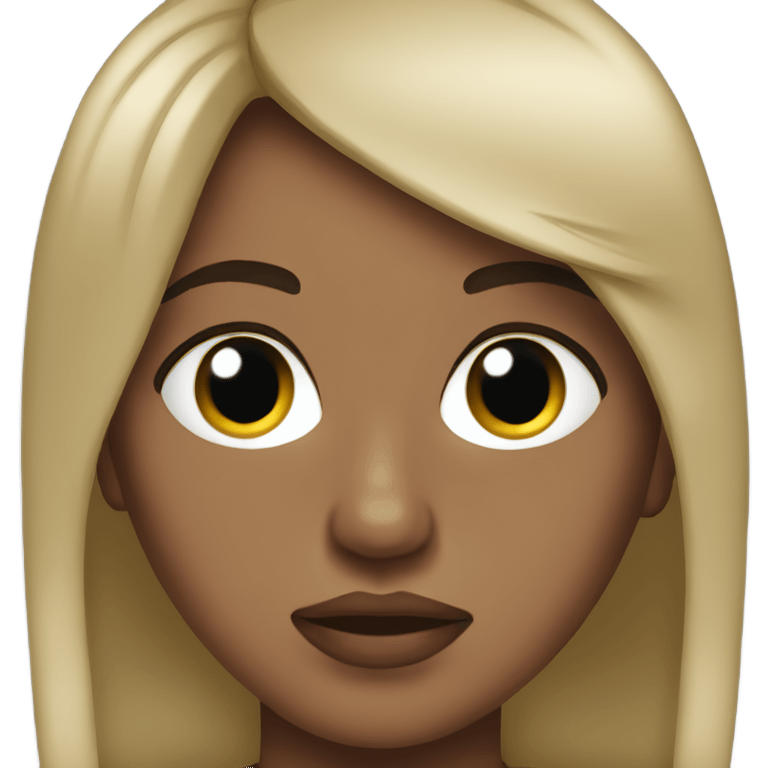 Kanye west as a girl emoji