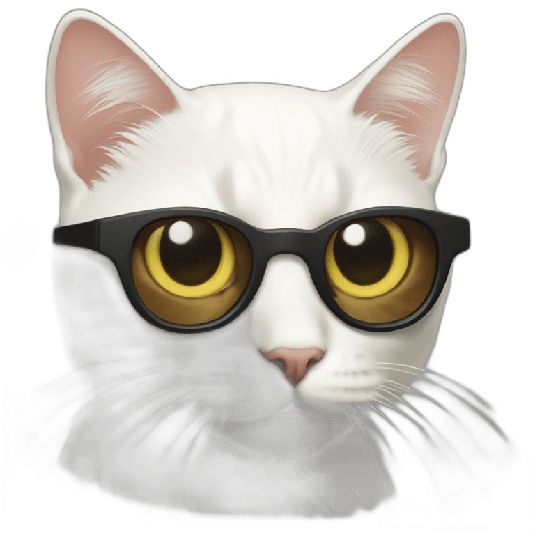 Matrix cat emoji