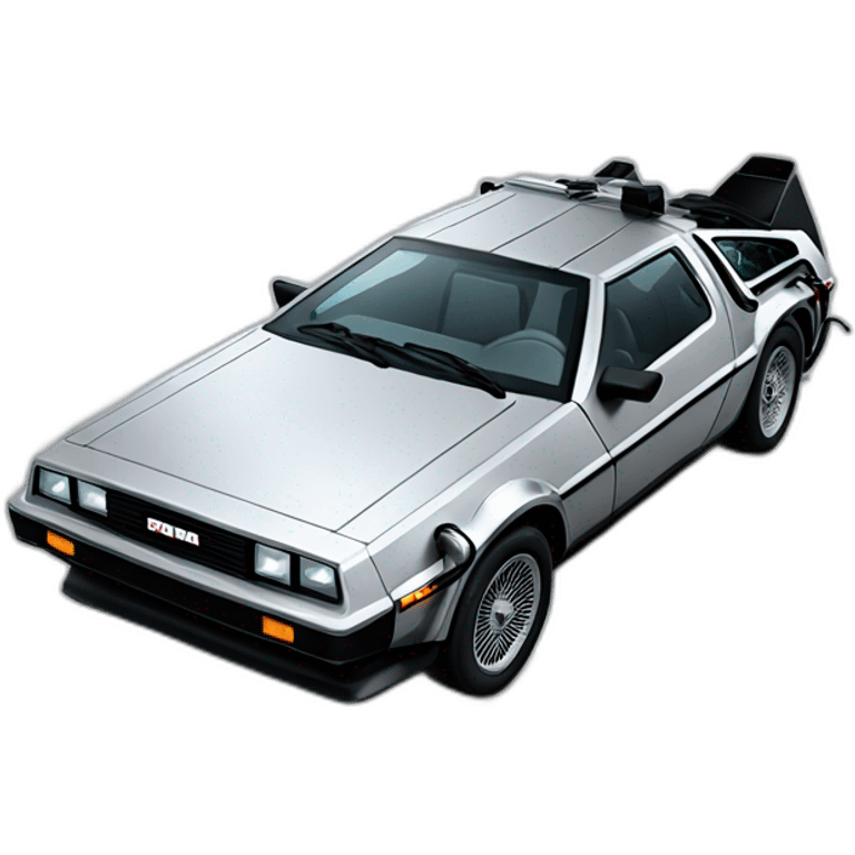 Delorean emoji