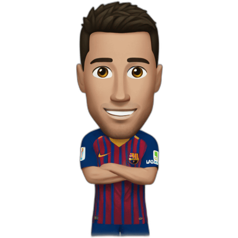 ronaldo tape messi emoji